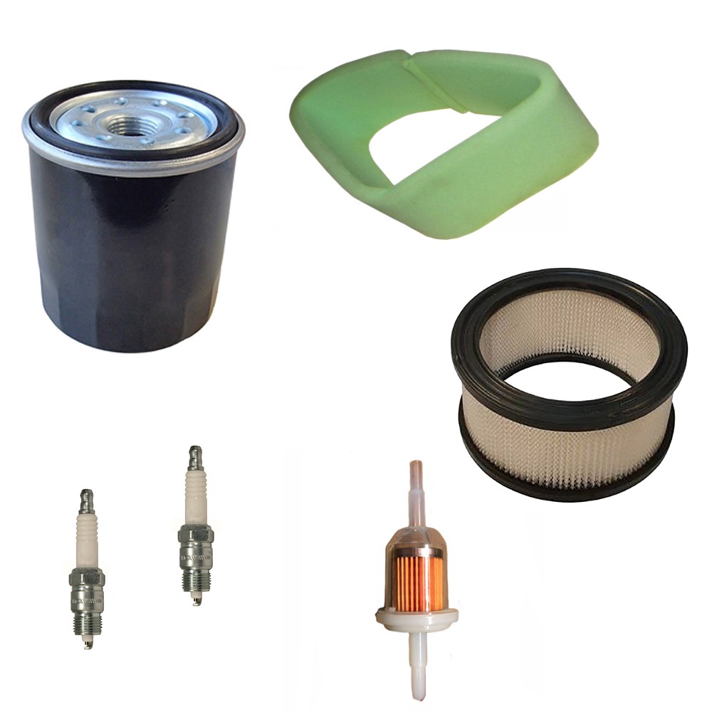 Complete Service Tune-Up Kit For Cub Cadet 1810, 1811, 1812, 1862, 1872 - Includes Oil, Air, Fuel Filters & Plugs