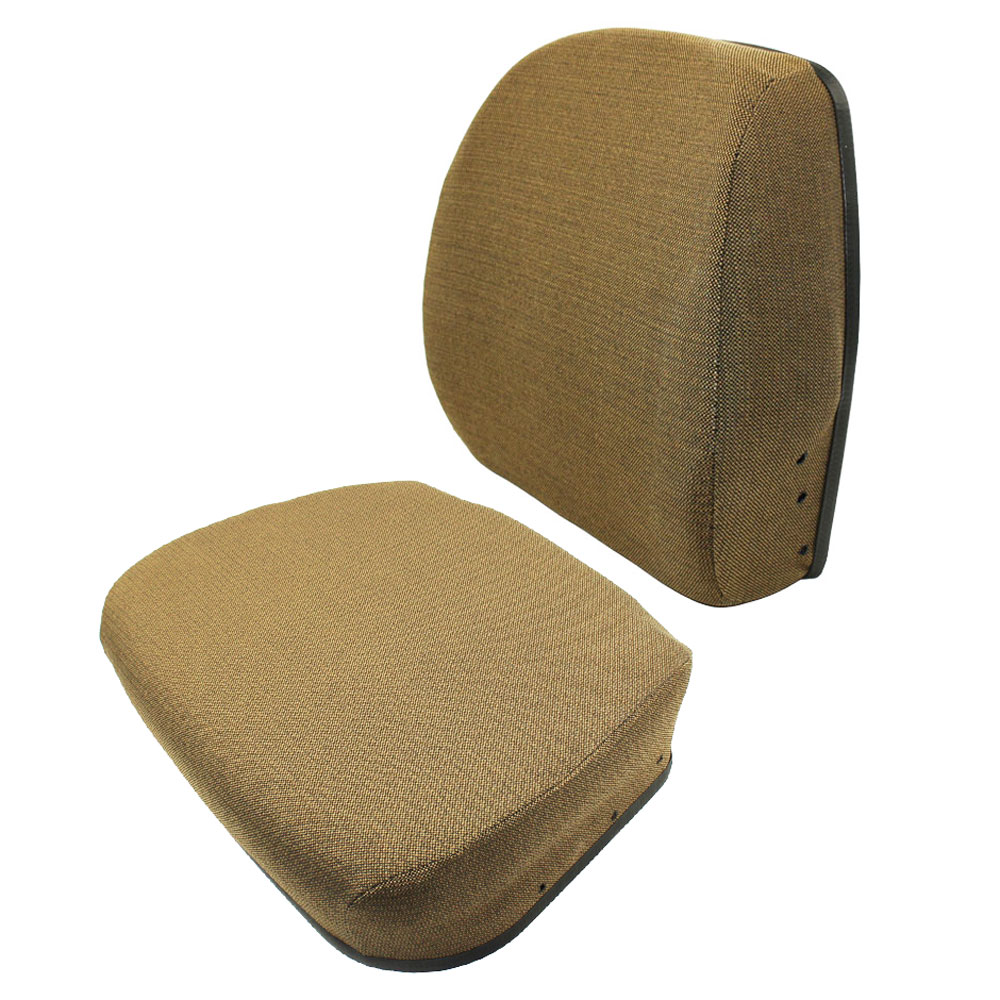 Brown Fabric Seat Cushion Set For John Deere Tractors 4030 4230 4630 4040 4440