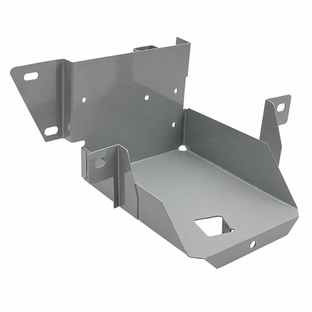 1111-6004 - Ford/New Holland Battery Box - Ford N Tractor Parts - Parts