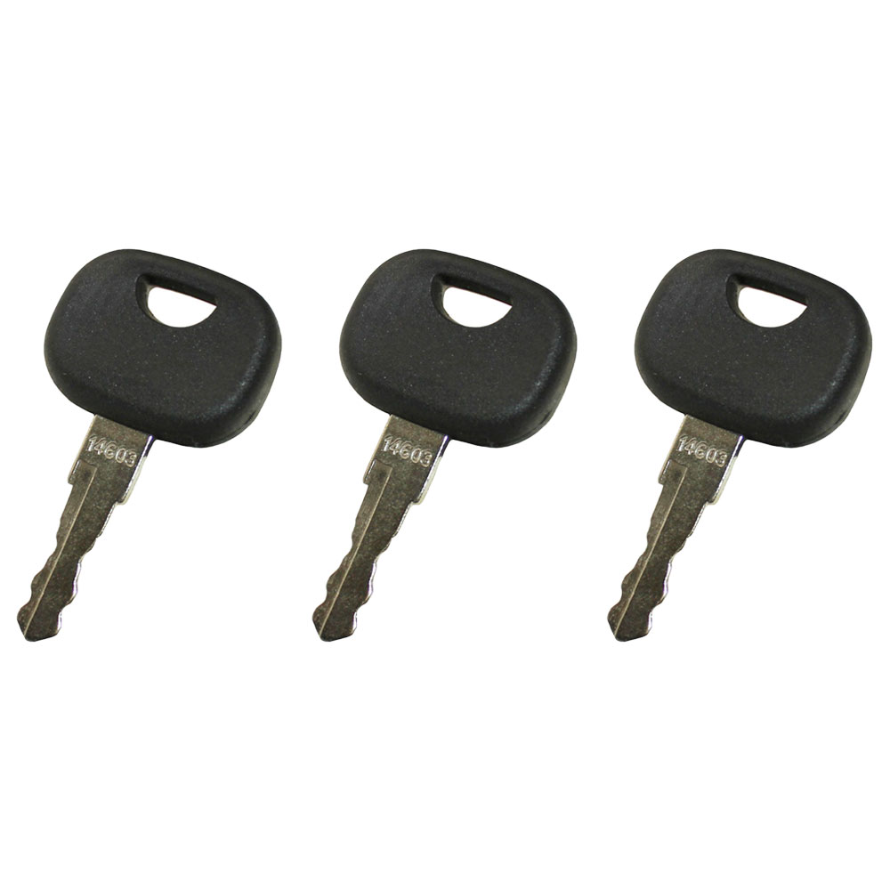 (3) - Ignition Keys fit Skytrak 8035807 3 pcs. Key Set APK75 5119S - 第 3/8 張圖片