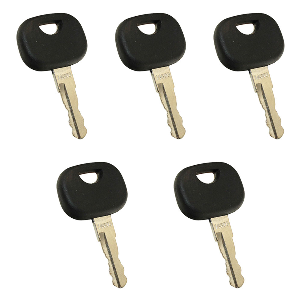 14603 Pack of 5 Keys Fits Ford New Holland NH & Fits JCB Backhoe Models - Picture 4 of 8