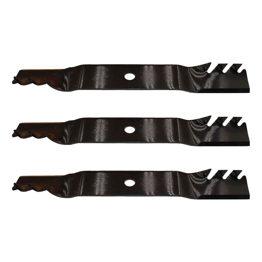 thumbnail interactive-video image 1 of 3-Pack Oregon 96-306 Gator Blades – Compatible With John Deere M115496, M22629 1 of 5