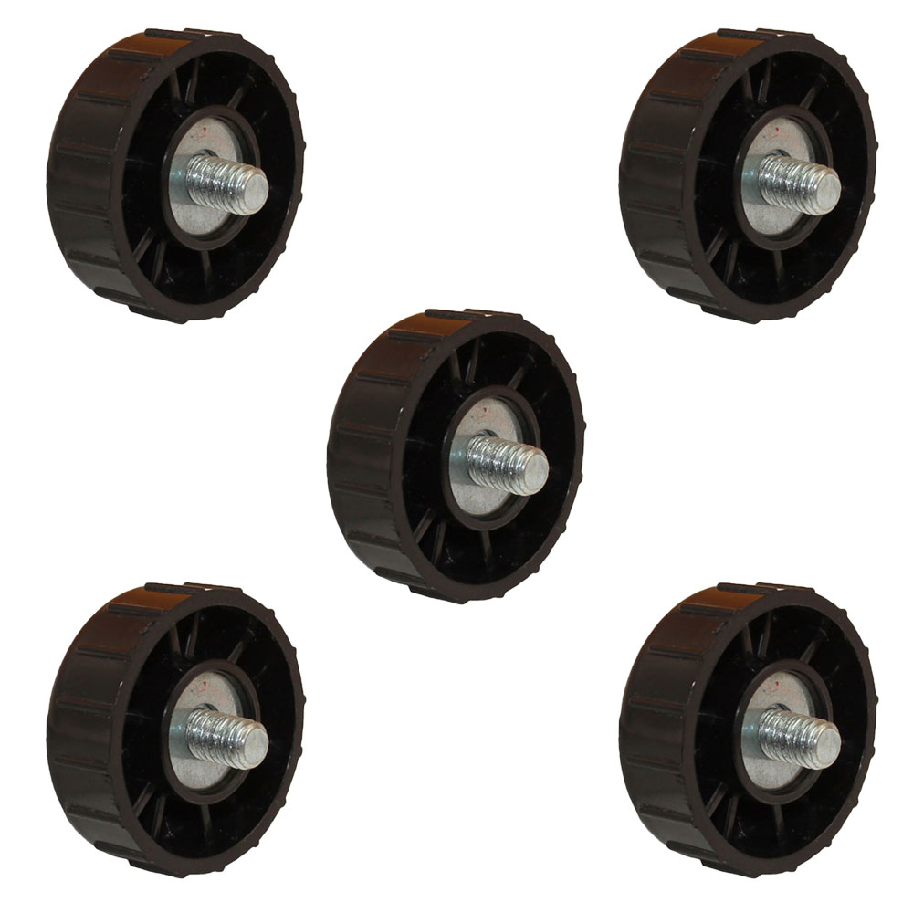 153066 Qty 5: Solid Trimmer Head Bump Knob Fits Yard Machine