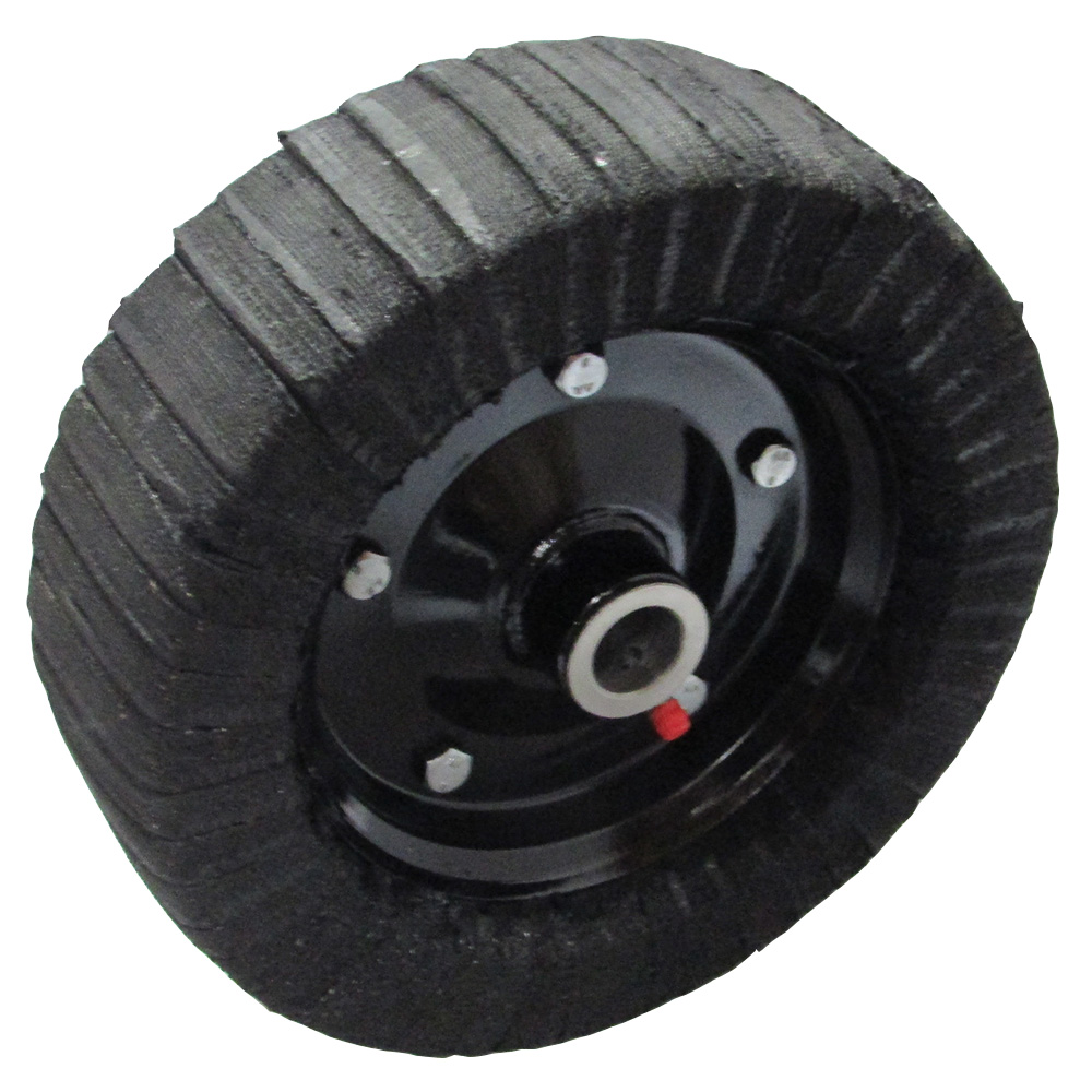 thumbnail image 2 of 10" Laminated Tire And Wheel Assembly For Lawn Mower – 10 X 3/4 Axle, Fits Bush Hog 2 of 6